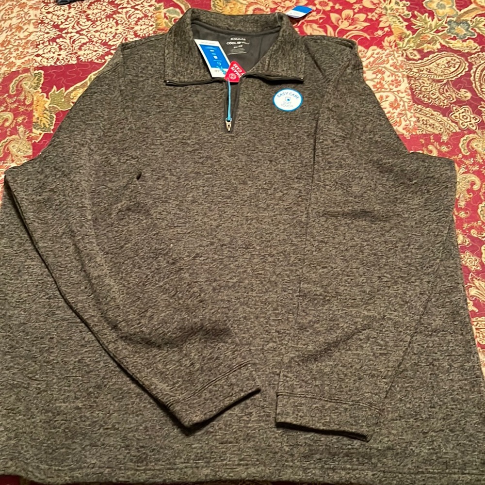 New Haggar cool 18Pro quarter zip
